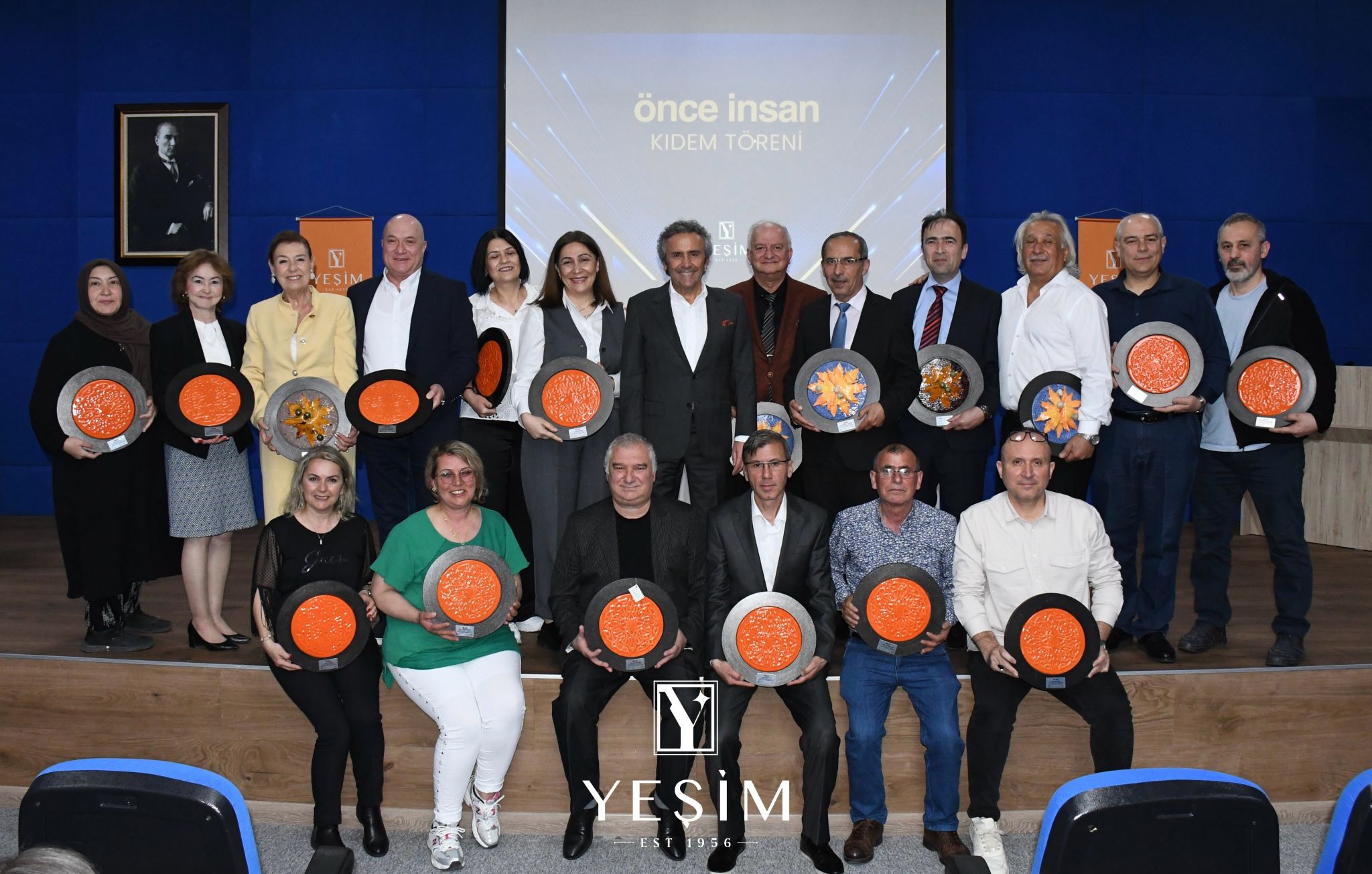 Yeşim Employees Honored with Retirement and Seniority Ceremonies