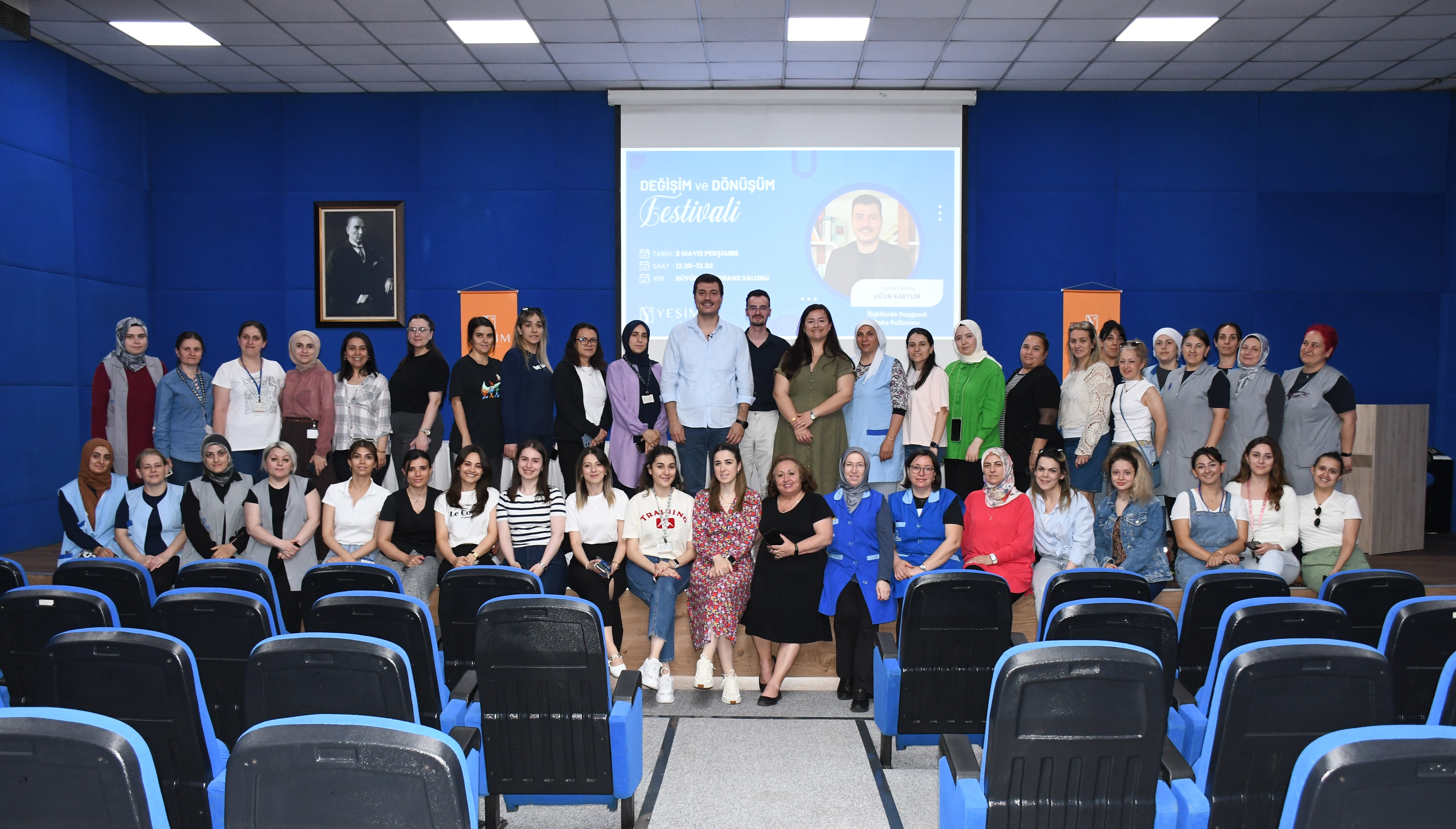 Değişim ve Dönüşüm Festivali'nin İlk Söyleşisinde Duygusal Zeka Anlatıldı
